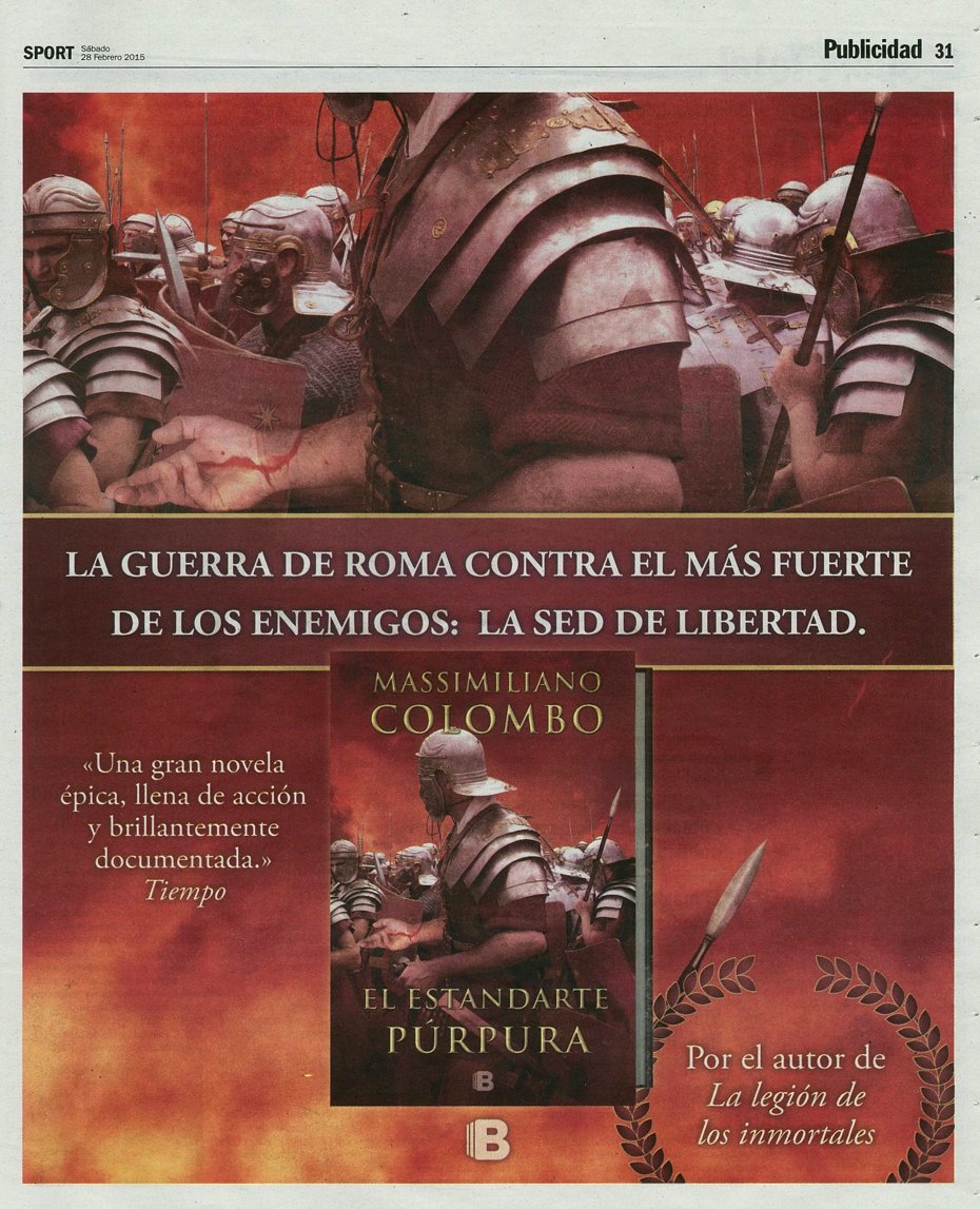 EL ESTANDARTE PTRPURA.Sport.28.02.2015